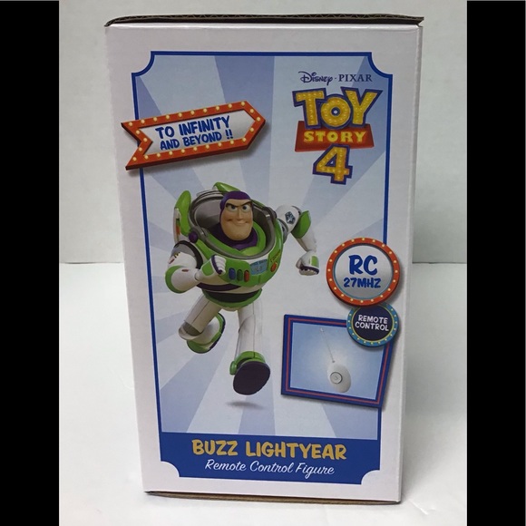 Disney’s Buzz Lightyear Remote Control Figure - Picture 2 of 9